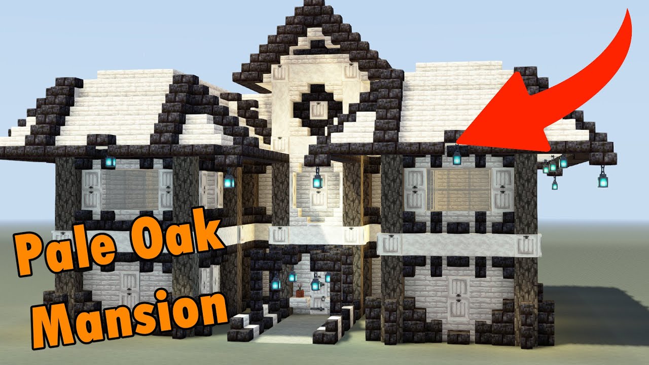 How to build THIS Pale Oak Mansion!