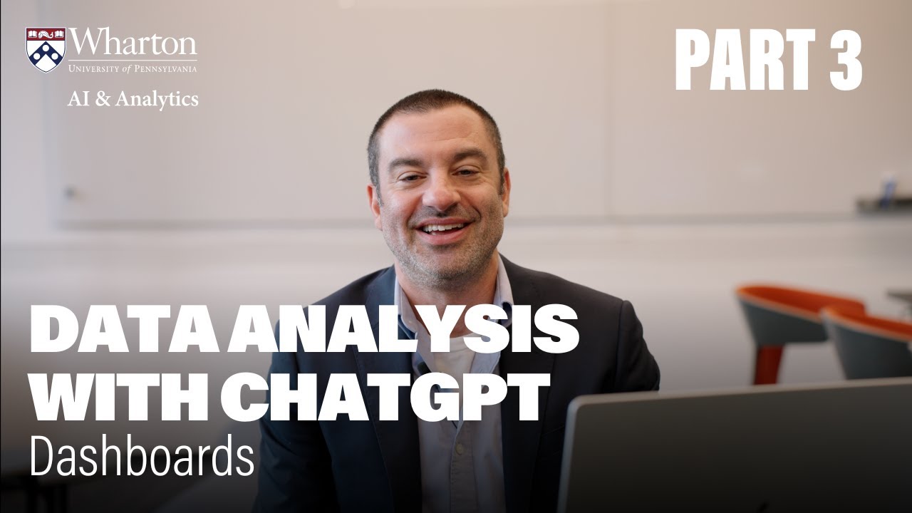 Using ChatGPT for Data Analysis Part 3: Dashboards – On-Demand Tutorial