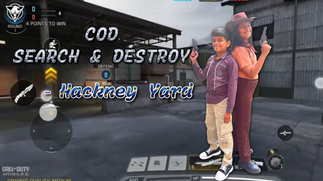 Our Combined Gaming - COD-Search & Destroy @ Hackney Yard #video #cod  #kutteezvibez