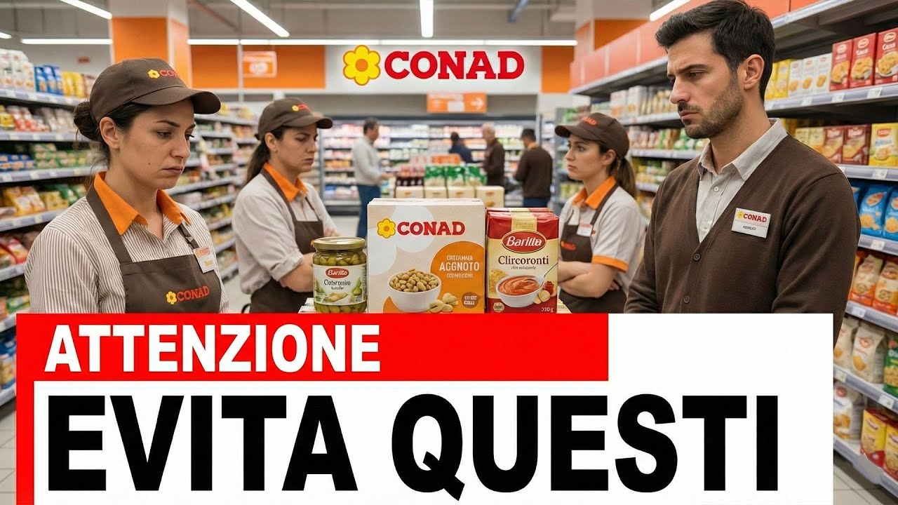 7 Prodotti CONAD che i DIPENDENTI Non Comprano MAI Testimonianze Shock