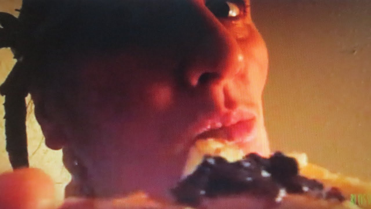 Asmr EATING Baquette+butter+Red currant Marmelade+Tea