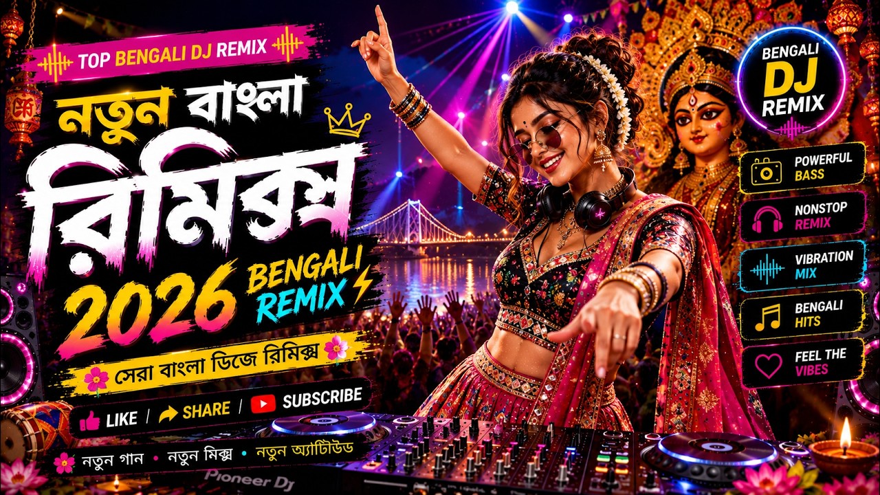 Best Bengali Remix 2026 🎧 Viral Bengali Songs DJ Mashup | Party Hits & Bass Boosted