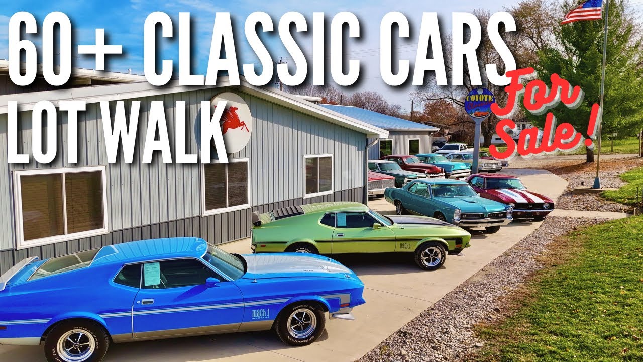 Inventory Update! Muscle Cars & Classics for Sale! Lot Walk Around