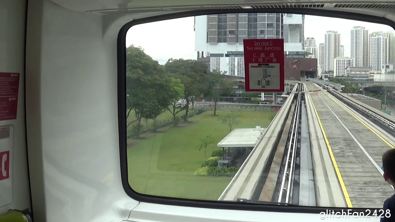 [SMRT] Memory Lane - Bukit Panjang LRT Service C Ride into BP14 Ten Mile Junction Station