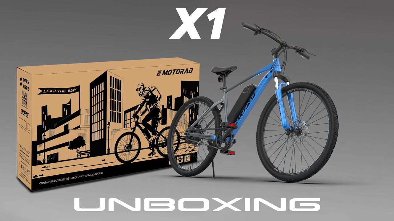 How to Assemble Your X-Factor e-Bike | EMotorad X1 | Home Installation | DIY Assembly