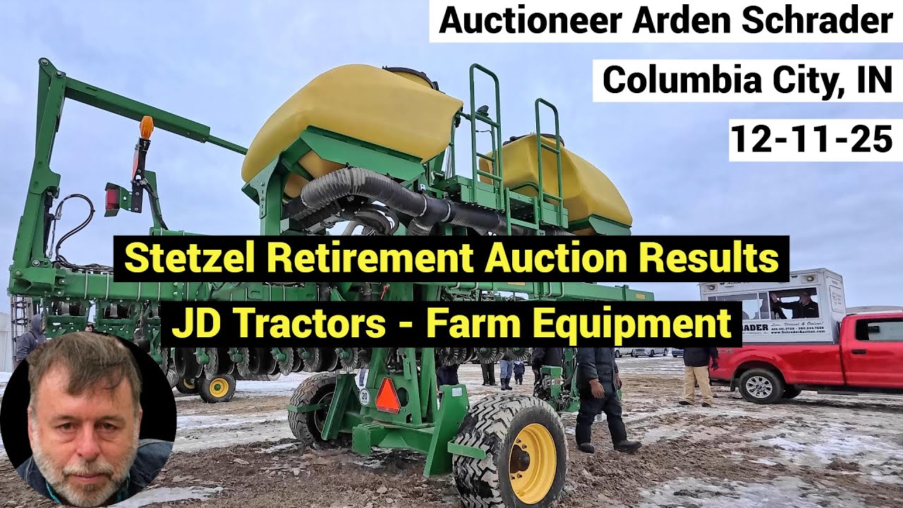 Результаты аукциона - Тракторы JD 8235R | 7730 - Комбайн JD 9650 STS - Сельскохозяйственная техни...