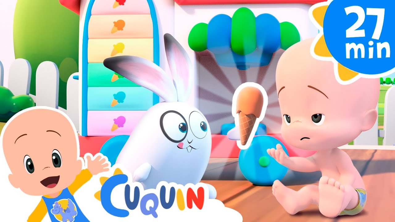 Sweet sweet ice cream | Cleo & Cuquin: Educational videos