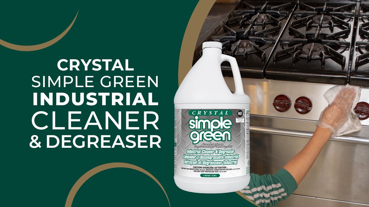 Crystal Simple Green Industrial Cleaner & Degreaser: Food Service Applications