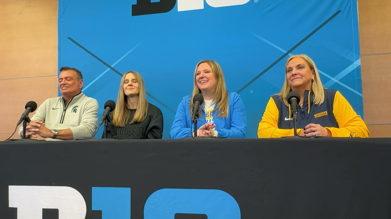 2025 Big Ten Gymnastics Championships Coaches Press Conference