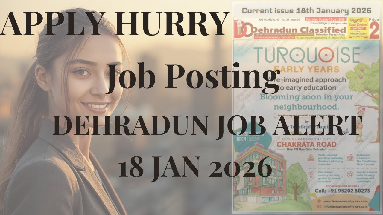 21 January 2026 weekly urgent vacancy of dehradun jaldi apply kare #jobs 