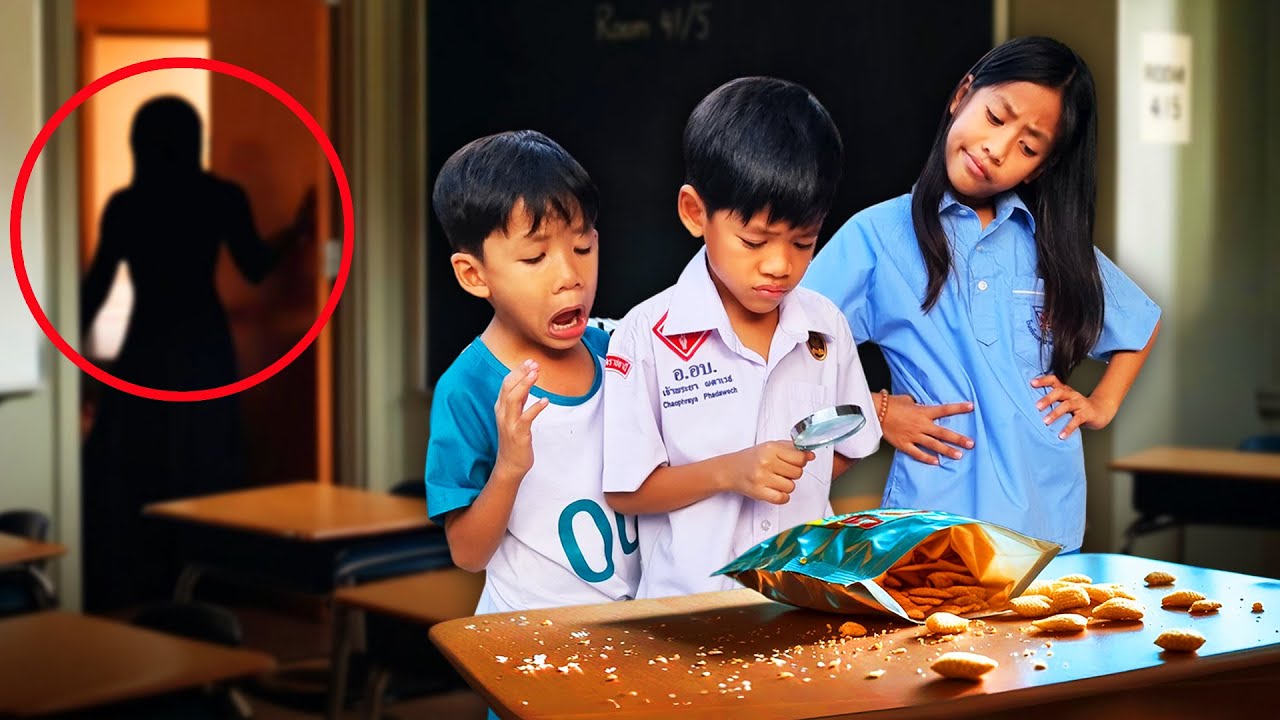 แย่แล้ว !? ขนมพวกเราหายไปในห้อง ป.4/15 I หนูดีมาแล้วจ้า