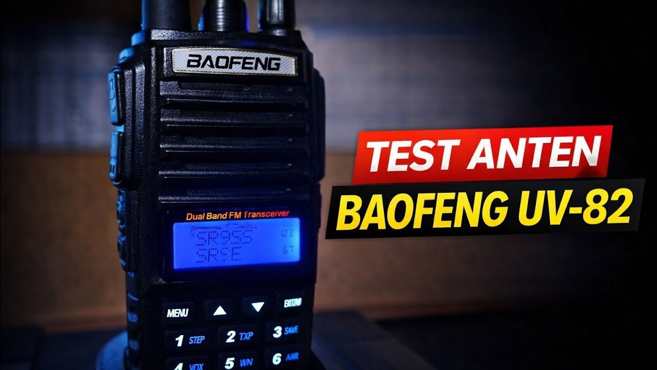 Baofeng Test Anteny Nagoya NA 771 - czy warto zmienić antenę?
