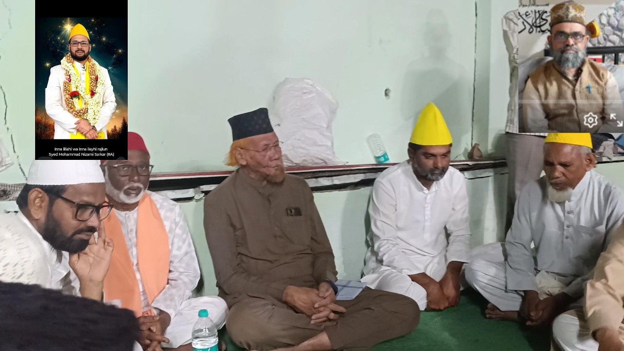 DARGHA HAZRAT SHAIK ALI SHAHEED HASMIYA COMPOUND ME TAZIYATI JALSA !