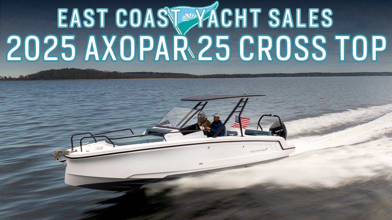 2025 Axopar 25 Cross Top [SOLD] - Walkthrough & Performance Run