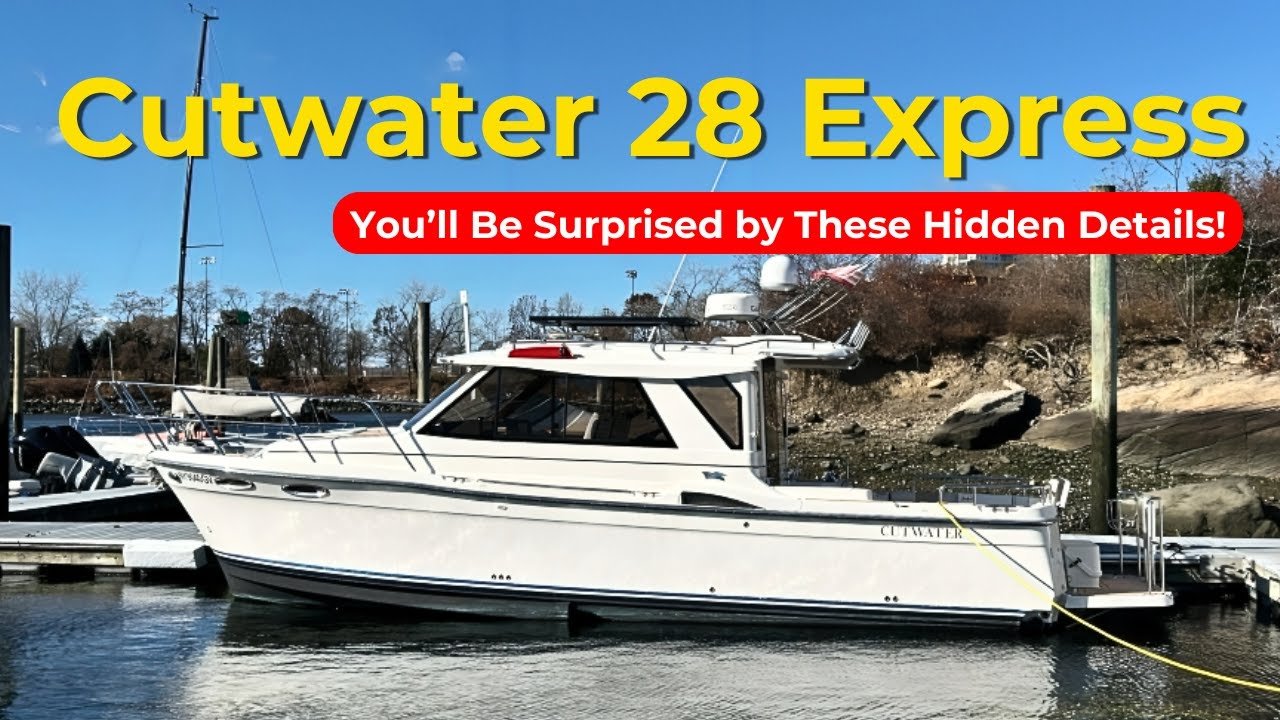 2014 Cutwater 28 Express Tour | Hidden Features You’ll Want to See!