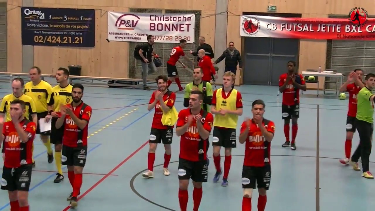 CB Futsal Jette BXL CAP -  Anderlecht Black Eagles Braine