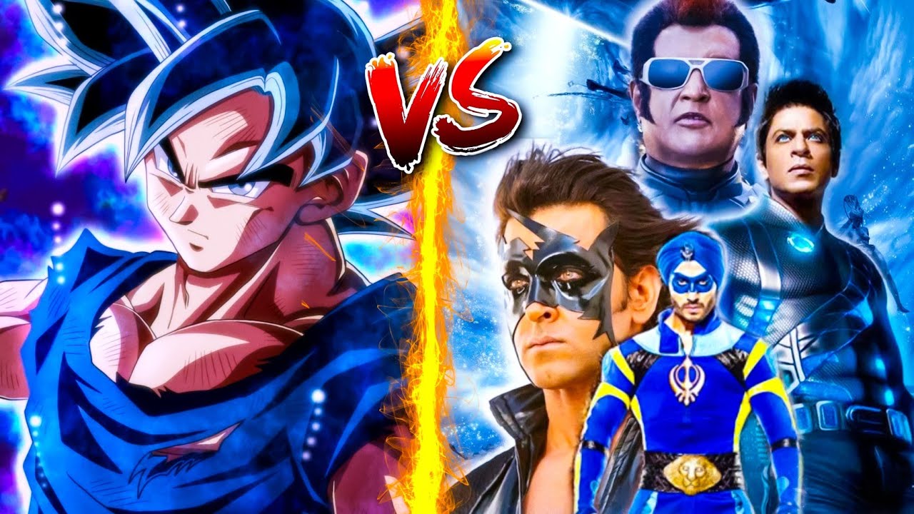 Goku Vs Indian Superheroes 