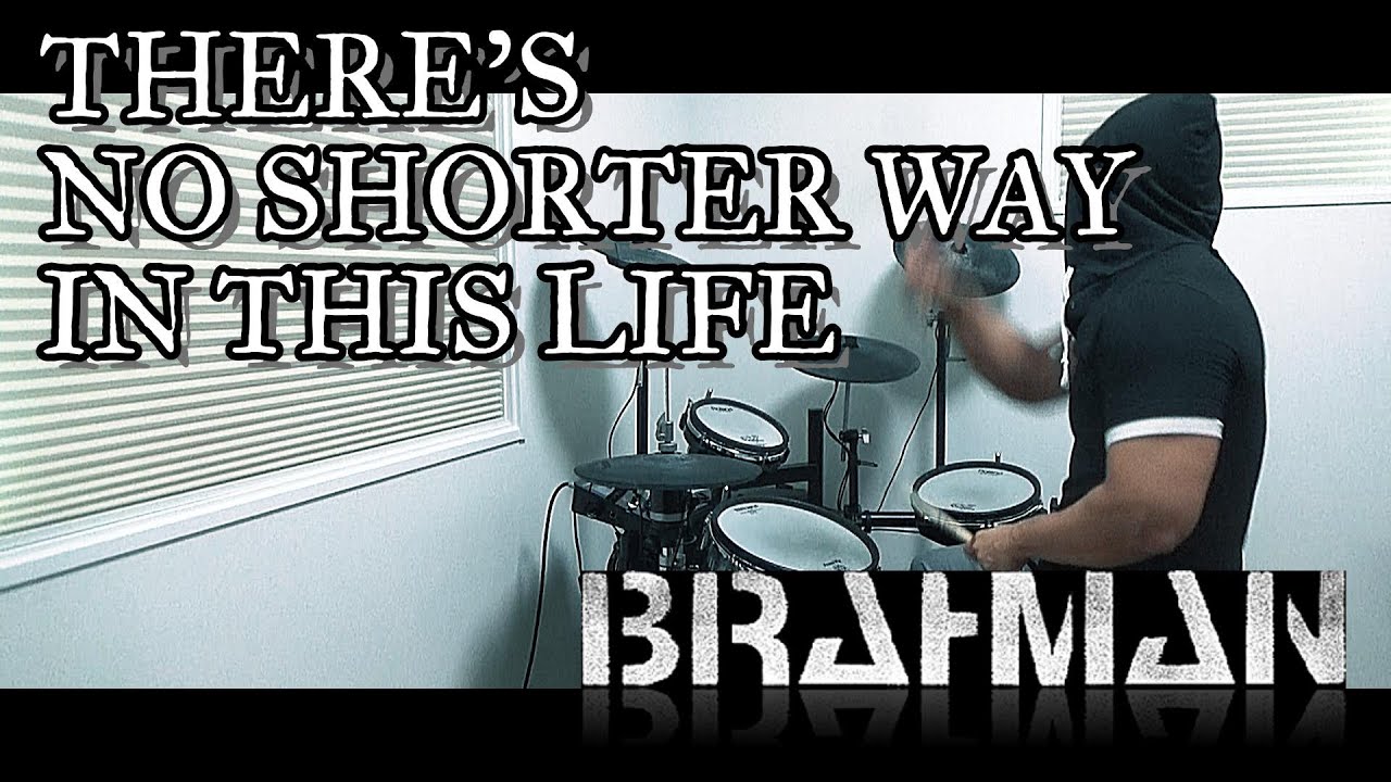 THERE'S NO SHORTER WAY IN THIS LIFE / BRAHMAN ドラム 叩いてみた【DRUM COVER】