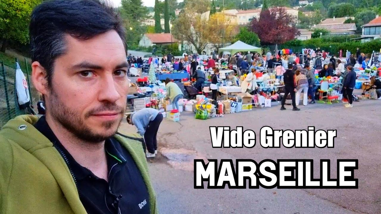 Direction MARSEILLE pour dévaliser les VIDE GRENIERS