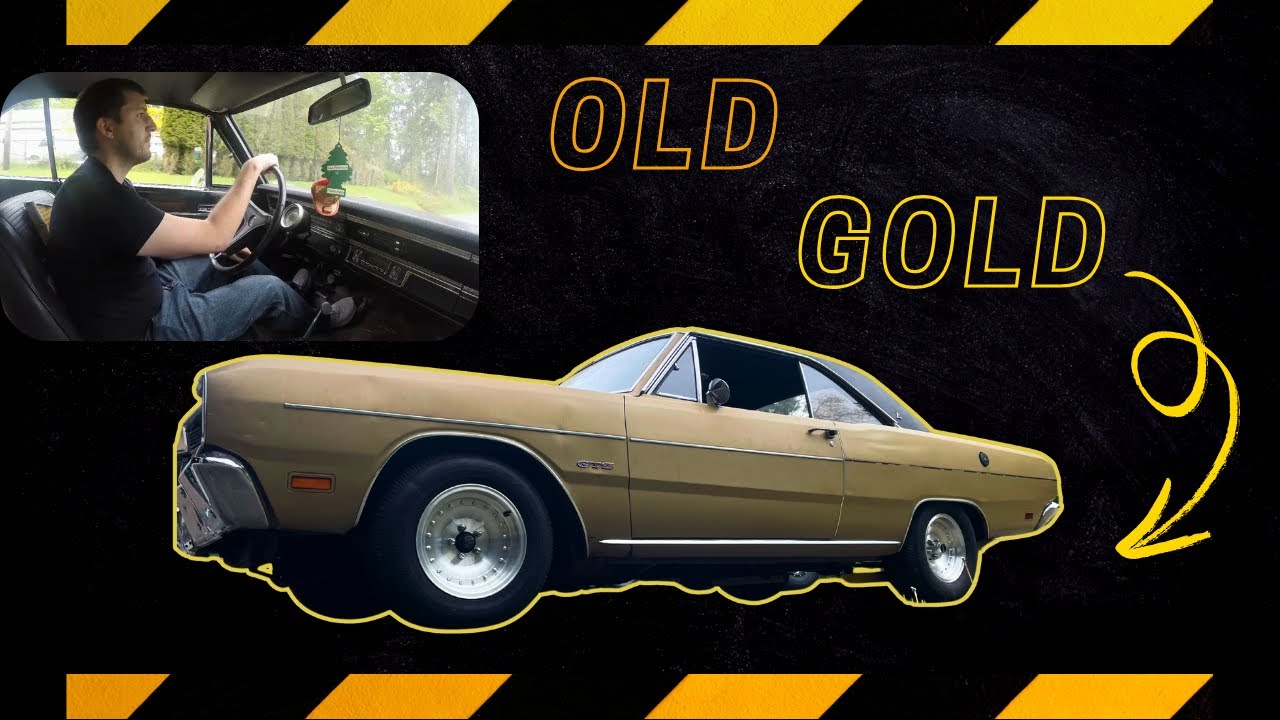 STARTING and DRIVING my 1969 DODGE DART after sitting in storage for a YEAR!