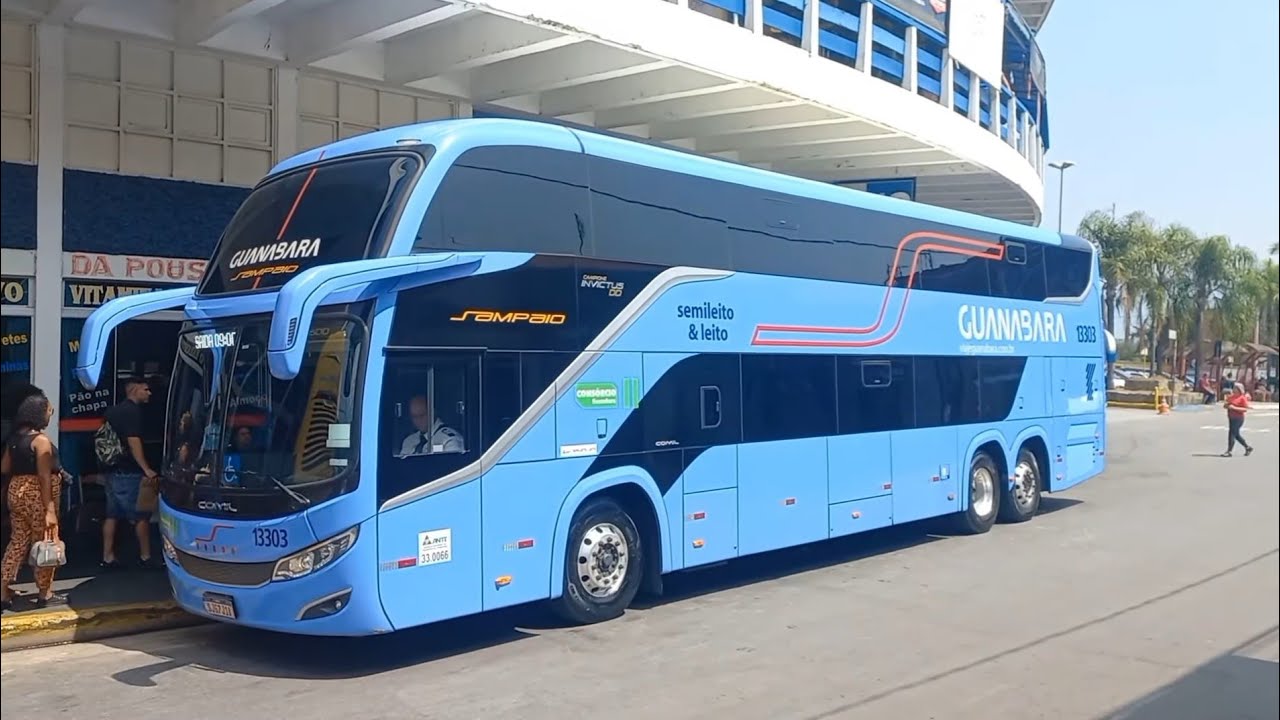 RODOVIÁRIA DE APARECIDA | GRANDE MOVIMENTAÇÃO DE ÔNIBUS PELA MANHÃ
