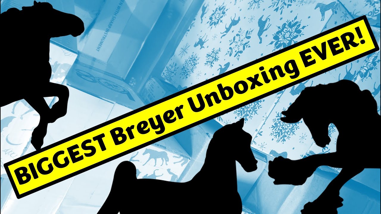 Biggest Breyer Unboxing Ever! Web Specials, Gambler's Choice, Blind Bags, Club Horses and MORE!