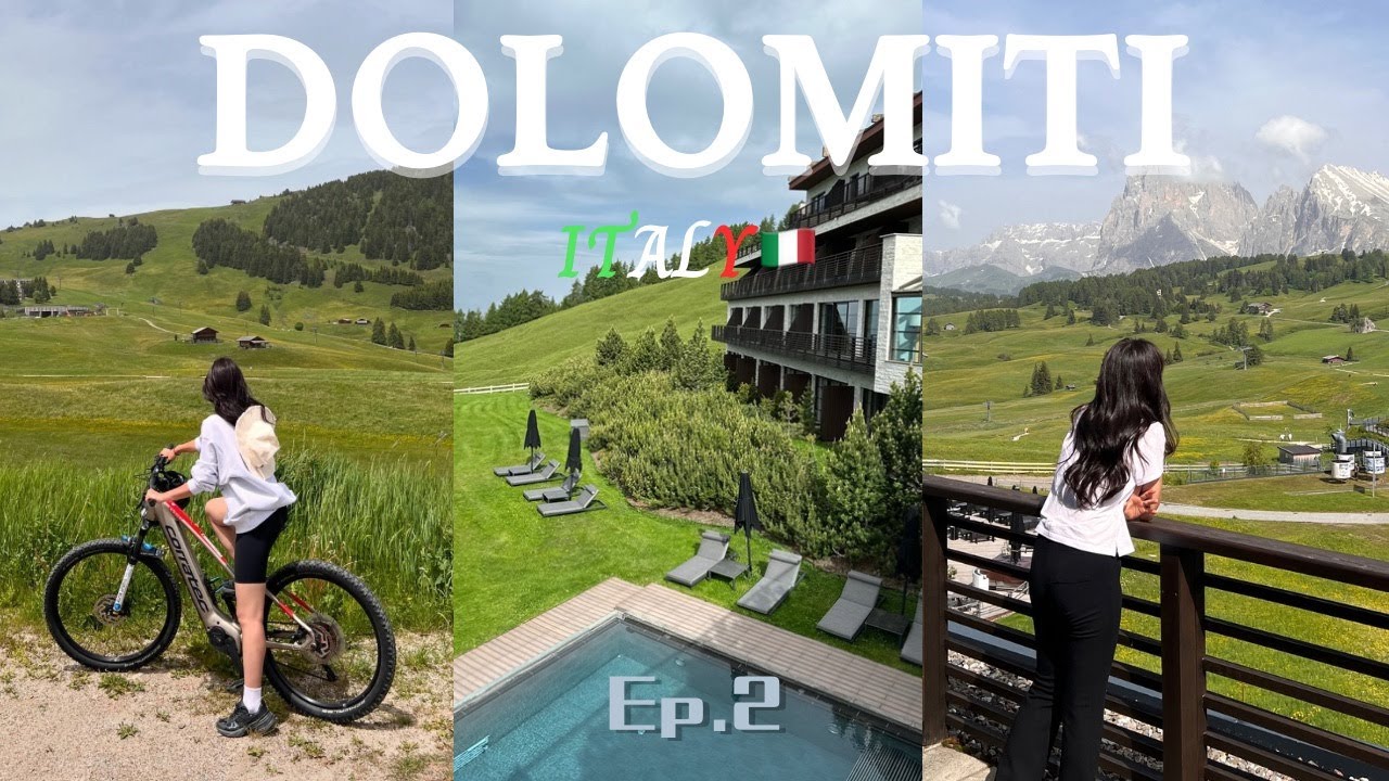 [VLOG] 돌로미티 여행 Ep.2ㅣ이탈리아의 알프스🏔️ㅣCOMO Alpina Dolomites Hotelㅣ진정한 웰니스ㅣE-BikeㅣLungarno Vespucci50 ㅣ몬탈치노