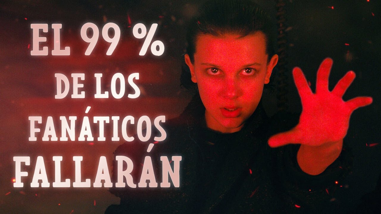 Solo un experto en “Stranger Things” puede sacar una puntuación de 26 a 30 en esta prueba