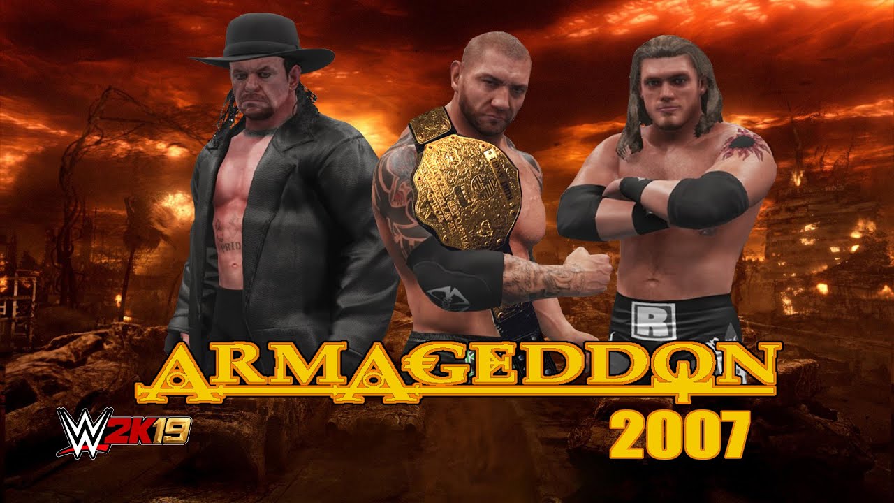 WWE 2K19 ARMAGEDDON 2007 HIGHLIGHTS HD