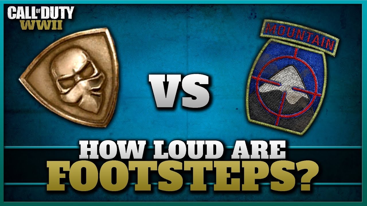 How are the Footsteps? | Mountain vs Inconspicuous (CoD WW2)