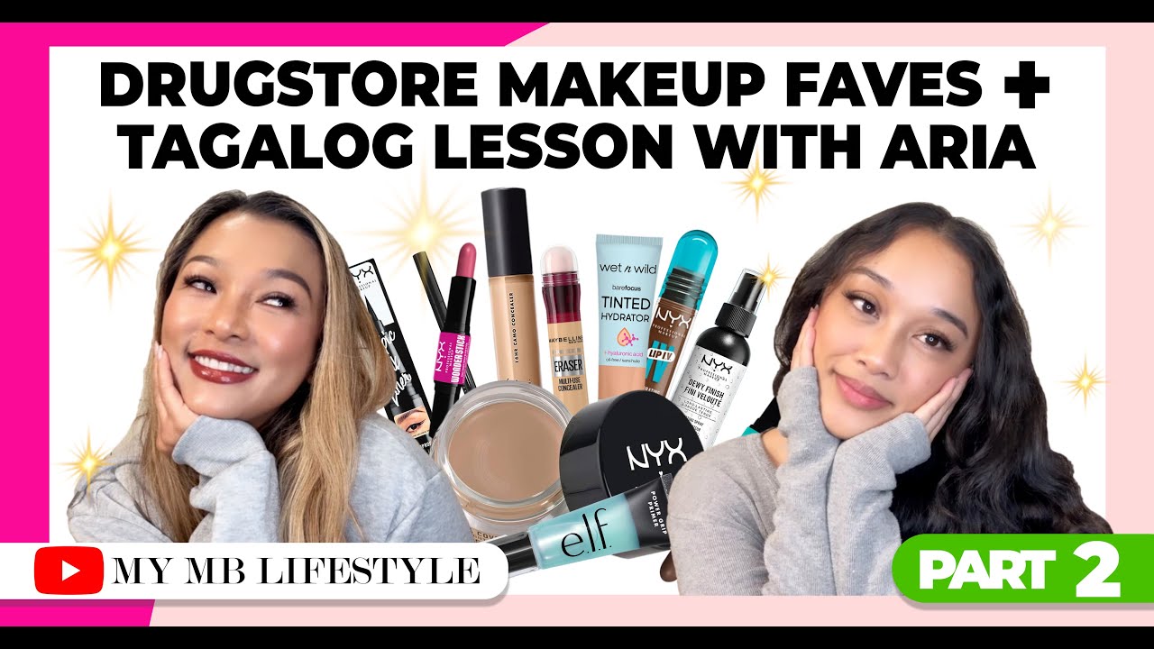 Get Ready With Us - Part 2 More Makeup Stuff, More Chika, More Girly Vibes #GRWM #DrugstoreMakeup