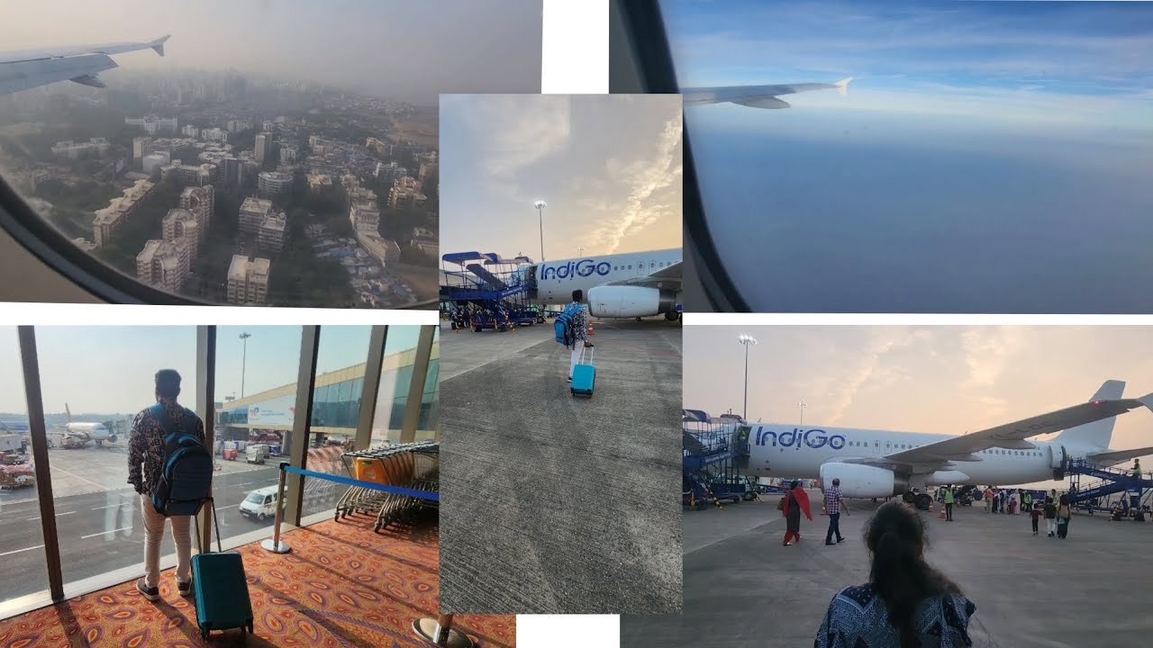 Aurangabad To Mumbai Airplane ✈️ My First Airplane Vlog