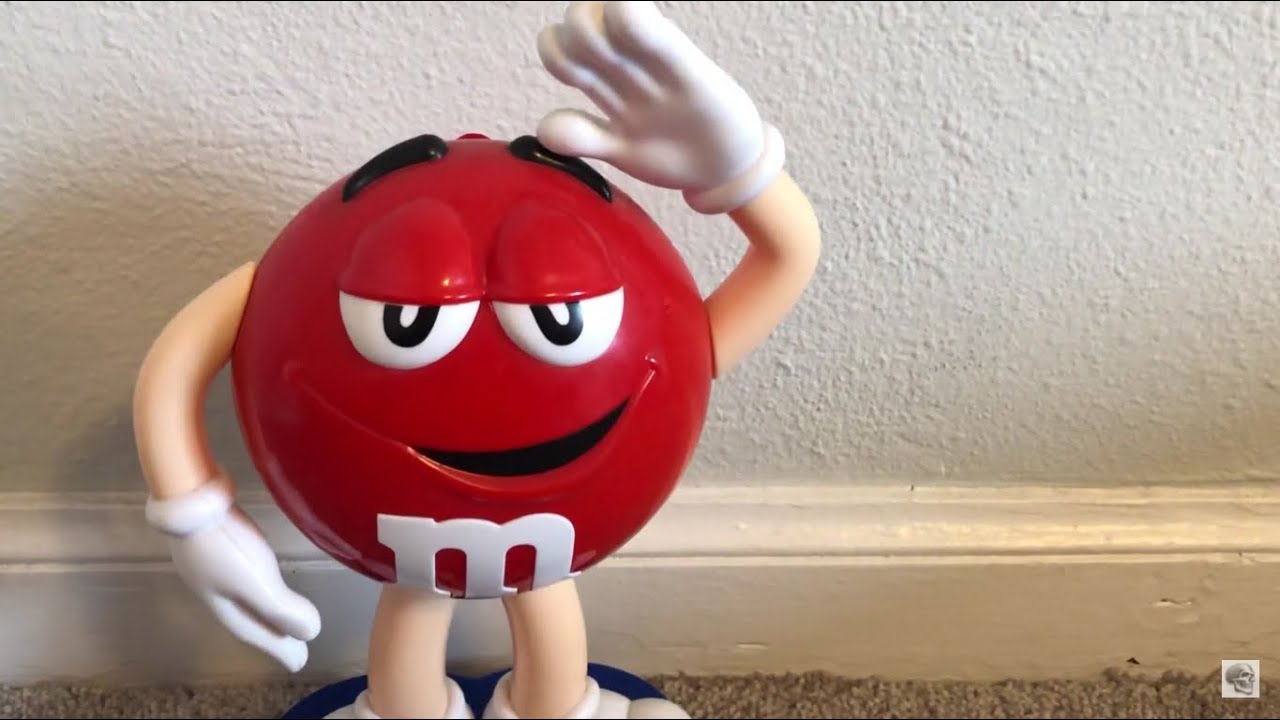 Red M&M&rsquo;s Dispenser