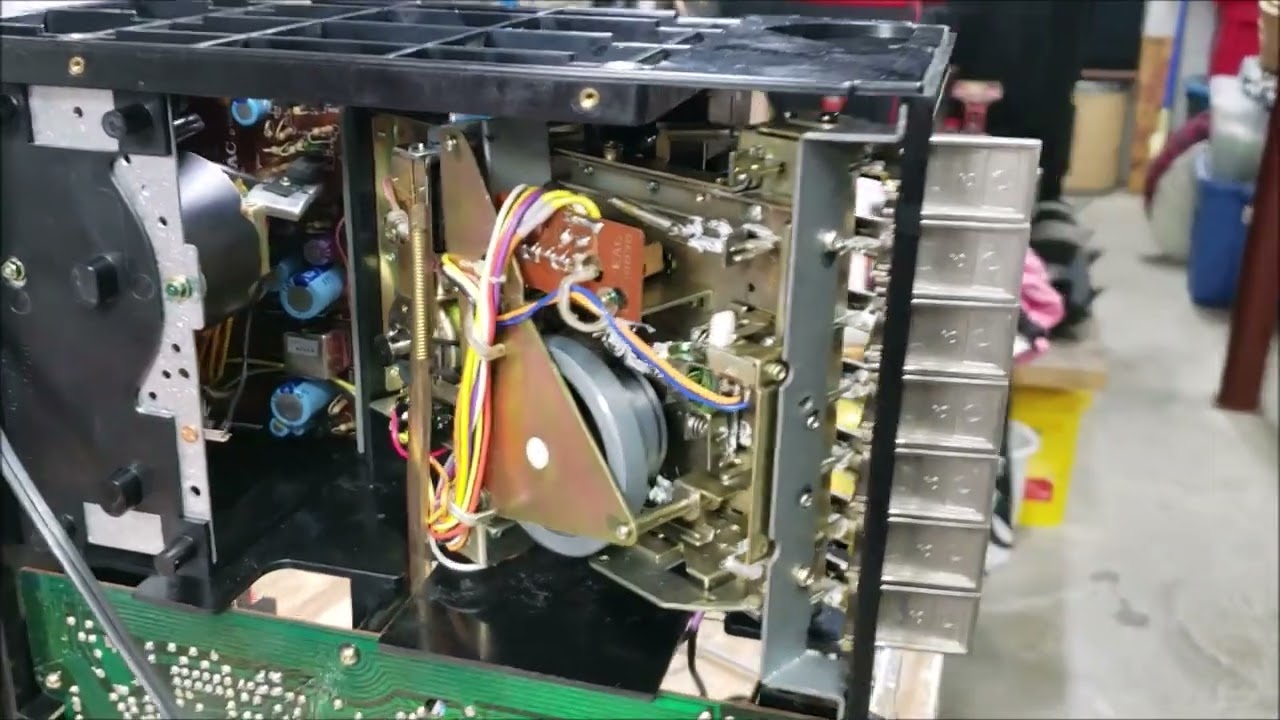 Teac A-150 cassette deck repair and demo