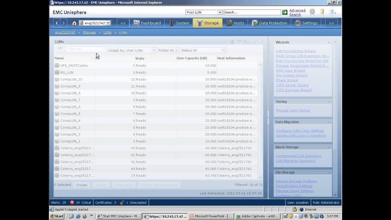 EMC VNX FAST Cache for Data Efficiency