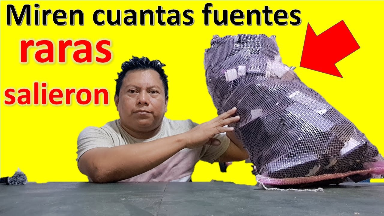 la nueva adquisición de fuentes conmutadas un quintal lleno de fuentes conmutadas