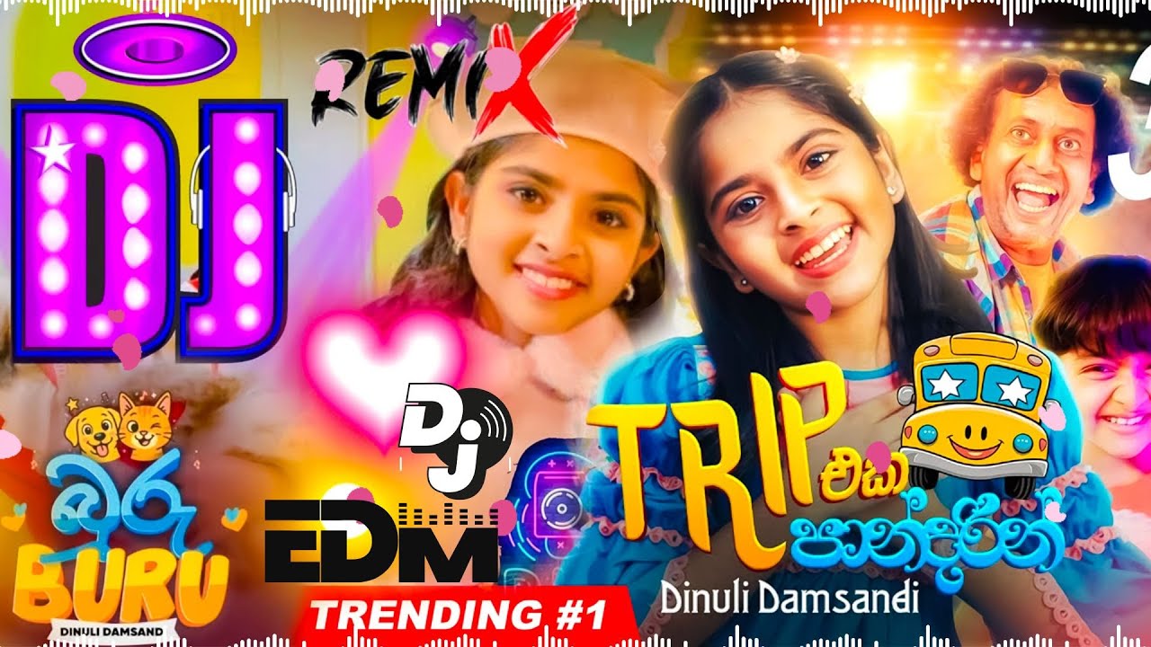 Dinuli Damsandi – Buru Buru × Trip Eka Pandarin (EDM DJ Mashup Remix) | Sinhala Club Mix 2026 🔥