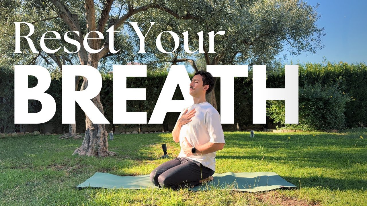 7-минутная дыхательная техника для снижения стресса и тревоги | Yoga Calm