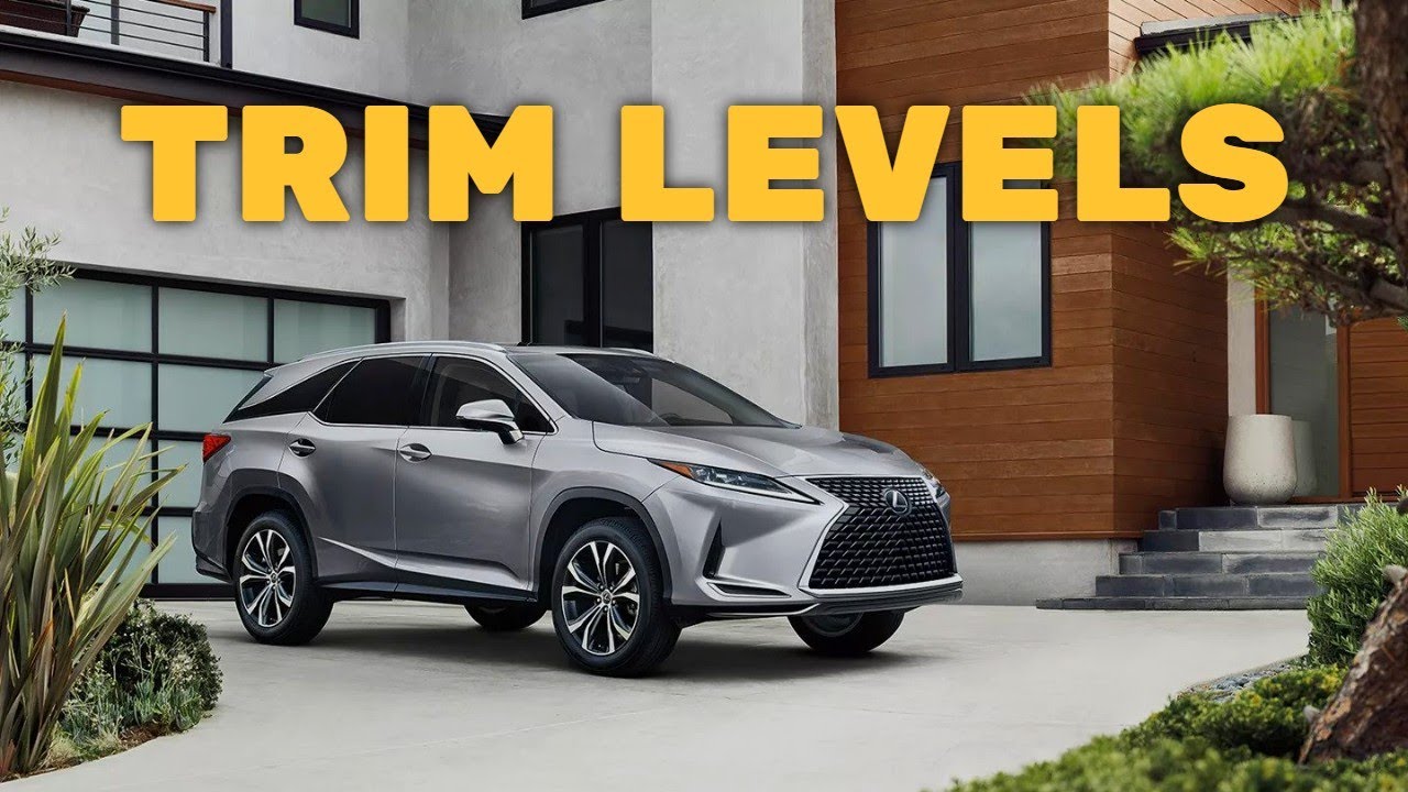 Объяснение комплектаций Lexus RX 2022 года