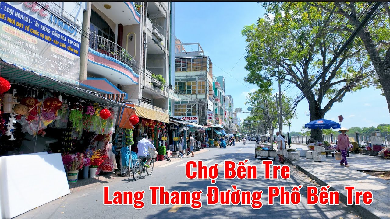 Lang Thang Chợ Bến Tre ngày đầu tuần
