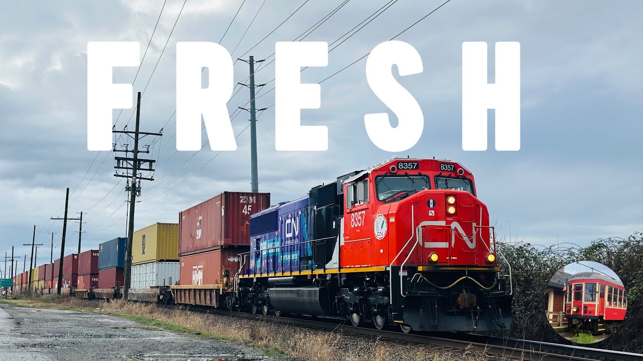 8357’s First Run Through The Fraser Valley!