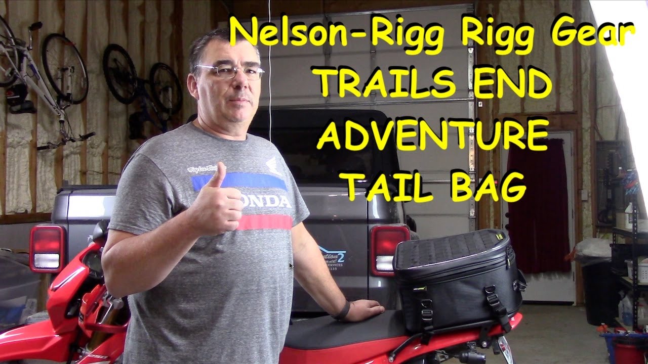 Nelson-Rigg Rigg Gear Trails End Adventure Tail Bag RG-1055 Review