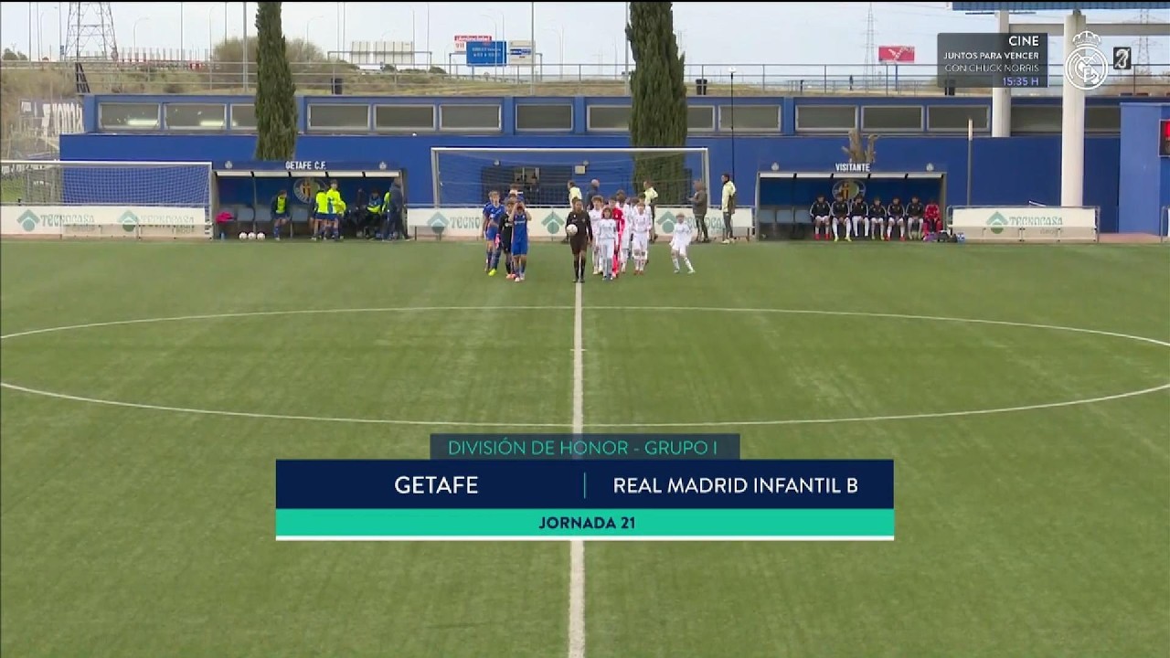 Getafe - Real Madrid Infantil B (J21 - División de Honor Infantil) - RMTV