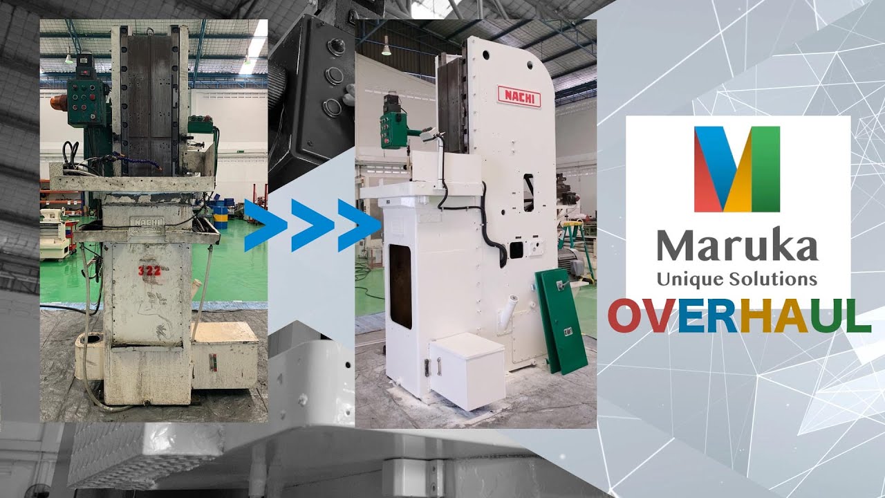 Overhaul service for better quality of your work ーMaruka Machinery (Thailand) Co.,Ltdー