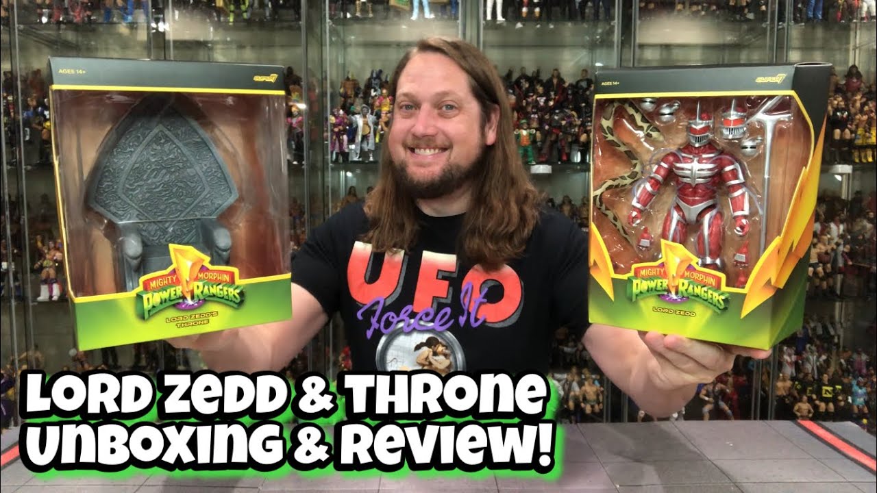 Lord Zedd & Throne S7 Power Rangers Unboxing & Review!