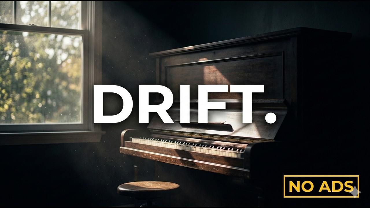 [No Ads] Pure Piano and Free-flowing Echoes for Deep Focus #piano #afternoon  #study