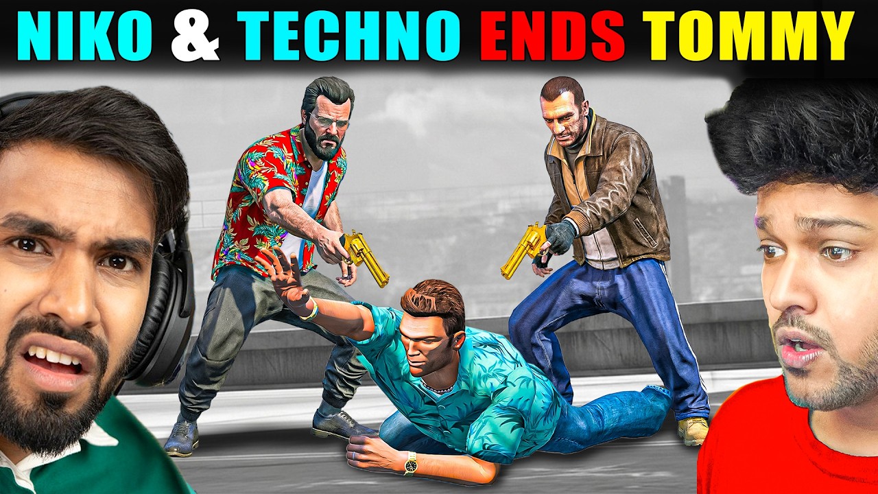 I SAVED NIKO BELLIC! 😱 THE REAL VS FAKE TOMMY VERCETTI EXPOSED! 💀🔥 | GTA 5 TECHNO GAMERZ
