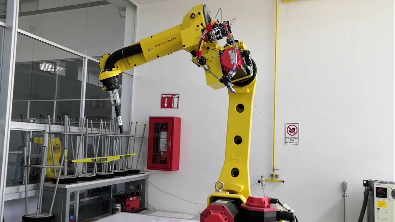 Robot FANUC M10iA -  Conceptos Basicos, Manipulacion y Programacion.