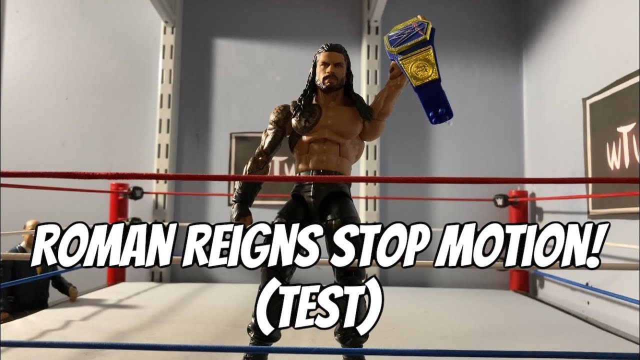 Roman Reigns Stop Motion Entrance! (Test)