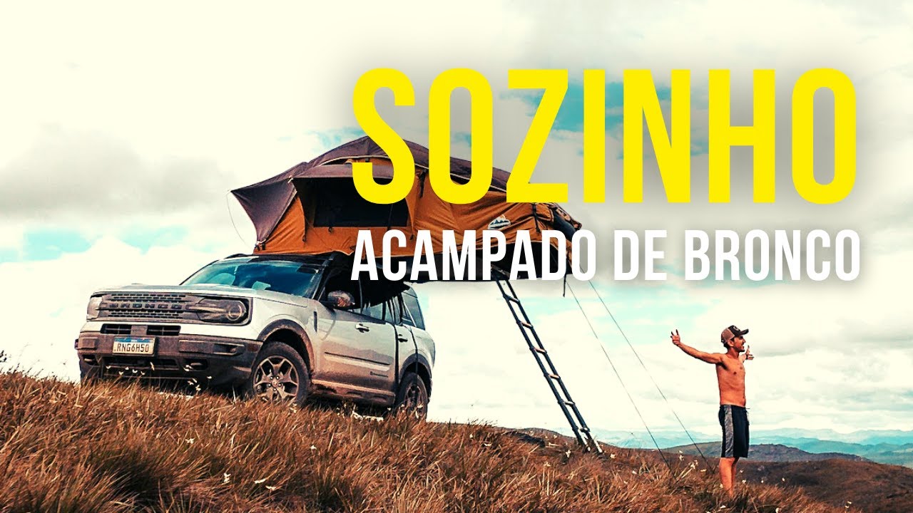 Acampamento selvagem e sozinho de Bronco